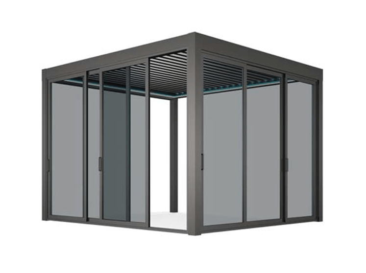 Suntech- JS Window-EuropeanWindow-歐洲門窗-pergola-outdoorshading-玻璃陽台和遮陽棚-戶外防曬